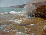 enlarge Schönleber picture Oil painting Gustav Schönleber